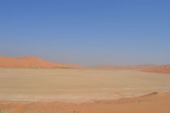 Landscape in the Rub al-Chali near the border of Saudi Arabia in the United Arab Emirates