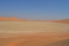 Landscape in the Rub al-Chali near the border of Saudi Arabia in the United Arab Emirates