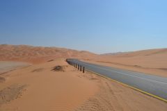 Landscape in the Rub al-Chali near the border of Saudi Arabia in the United Arab Emirates