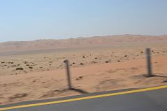Landscape in the Rub al-Chali near the border of Saudi Arabia in the United Arab Emirates