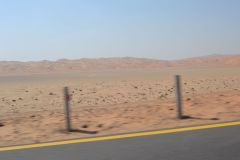 Landscape in the Rub al-Chali near the border of Saudi Arabia in the United Arab Emirates
