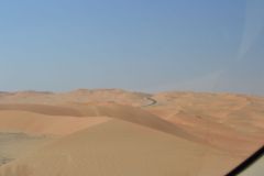 Landscape in the Rub al-Chali near the border of Saudi Arabia in the United Arab Emirates
