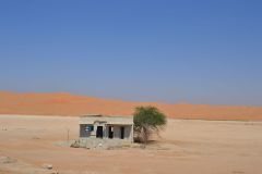 Landscape in the Rub al-Chali near the border of Saudi Arabia in the United Arab Emirates