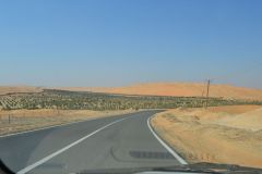 Landscape in the Rub al-Chali at the Oasis Liwa in the United Arab Emirates