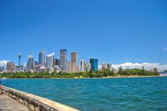 Sydney CBD taken from the Botanical Garden, Sydney, Australia