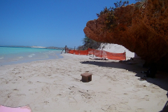 The beach of Coral Bay, Western Australia