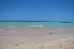 The beach of Coral Bay, Western Australia