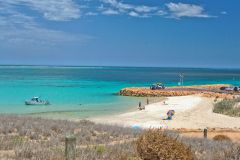 Christmas at a beach in Coral Bay, Western Australia