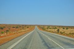 Landscape in the Outback between Coral Bay and Tom Price in Western Australia