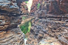 Kermit Pool at the Hancock Gorge in the Karijini National Park, Western Australia