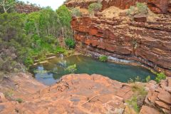 Fortescue Falls - Dale Gorge in the Karijini National Park, Western Australia