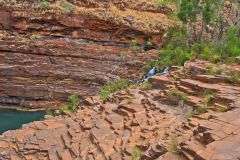 Fortescue Falls - Dale Gorge in the Karijini National Park, Western Australia