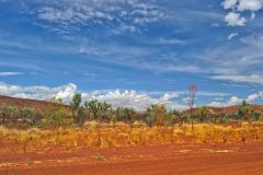 Outback landscape between Karajini National Park and Newman, Western Australia
