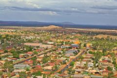 The city of Newman in the Outback in Western Australia