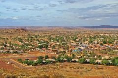 The city of Newman in the Outback in Western Australia