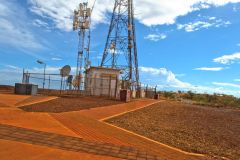 The city of Newman in the Outback in Western Australia