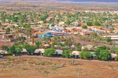 The city of Newman in the Outback in Western Australia