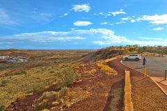 The city of Newman in the Outback in Western Australia