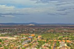 The city of Newman in the Outback in Western Australia