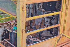 Old mining equipment in Newman, Western Australia