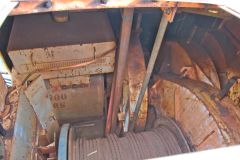 Old mining equipment in Newman, Western Australia