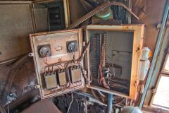 Old mining equipment in Newman, Western Australia