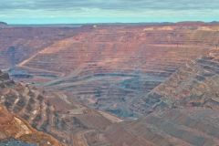 At BHP Billiton Mount Whaleback iron ore mine in Newman, Western Australia