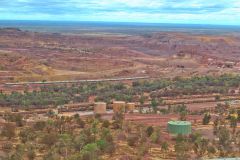 At BHP Billiton Mount Whaleback iron ore mine in Newman, Western Australia