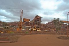 At BHP Billiton Mount Whaleback iron ore mine in Newman, Western Australia