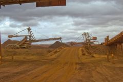 At BHP Billiton Mount Whaleback iron ore mine in Newman, Western Australia