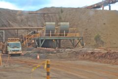 At BHP Billiton Mount Whaleback iron ore mine in Newman, Western Australia