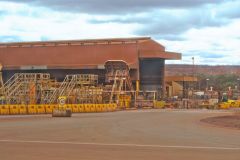 At BHP Billiton Mount Whaleback iron ore mine in Newman, Western Australia