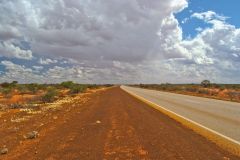 Landscape on the road between Newman and Meekatharra