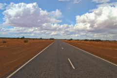 Landscape on the road between Newman and Meekatharra