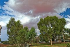 View of the town of Meekatharra in Western Australia