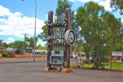 View of the town of Meekatharra in Western Australia