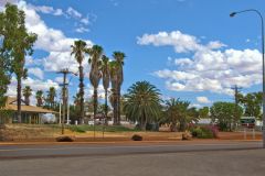 View of the town of Meekatharra in Western Australia