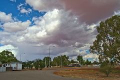 View of the town of Meekatharra in Western Australia