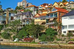 Random buildings at Sydney Cove, Australia