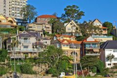 Random buildings at Sydney Cove, Australia