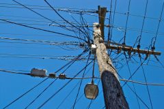 Old electrical grid in Newtown, Sydney, Australia