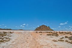 View of Lake Ballard and Inside Australia art in Western Australia