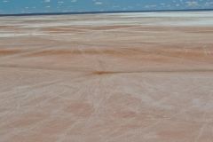 View of Lake Ballard and Inside Australia art in Western Australia
