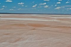 View of Lake Ballard and Inside Australia art in Western Australia
