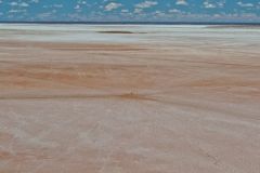 View of Lake Ballard and Inside Australia art in Western Australia