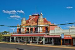View of the town of Kalgoorlie in Western Australia
