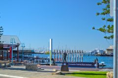 At the harbour of Fremantle, Western Australia