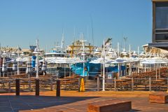 At the harbour of Fremantle, Western Australia