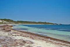 Beach scene at Rottnest Island, Western Australia