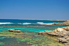 Beach scene at Rottnest Island, Western Australia